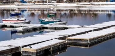 How to Winterize and Store a Floating Dock System